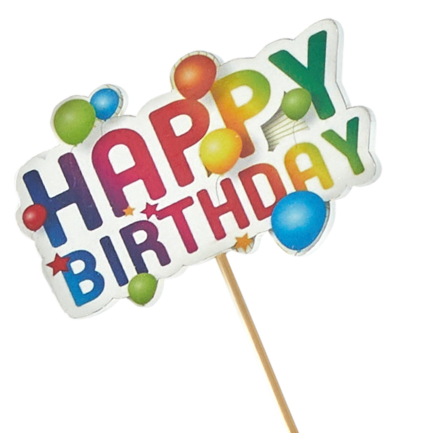 Happy Birthday Pick add-on option
