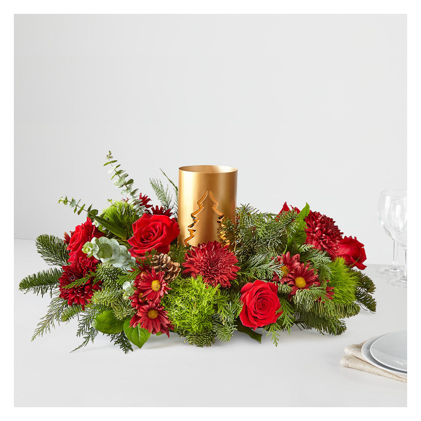 Toast the Season Centerpiece arrangement option 4