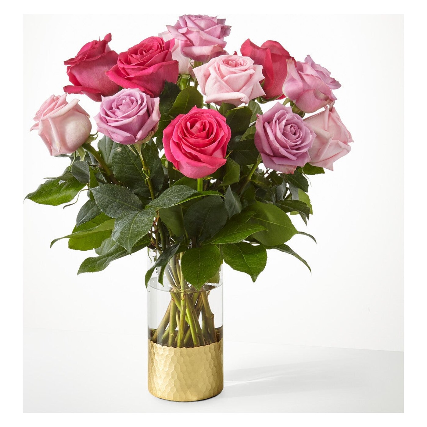 Pure Beauty Mixed Roses flower arrangement