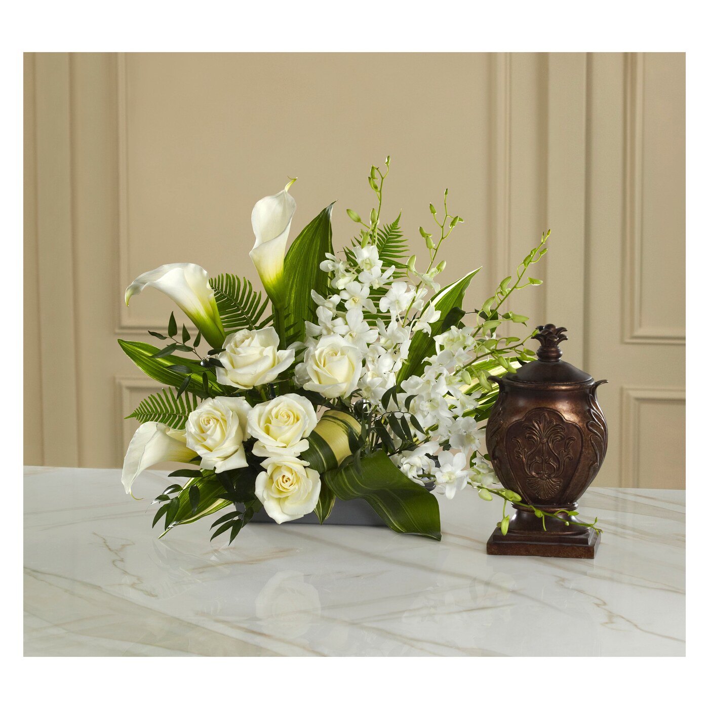 At Peace Arrangement flower arrangement