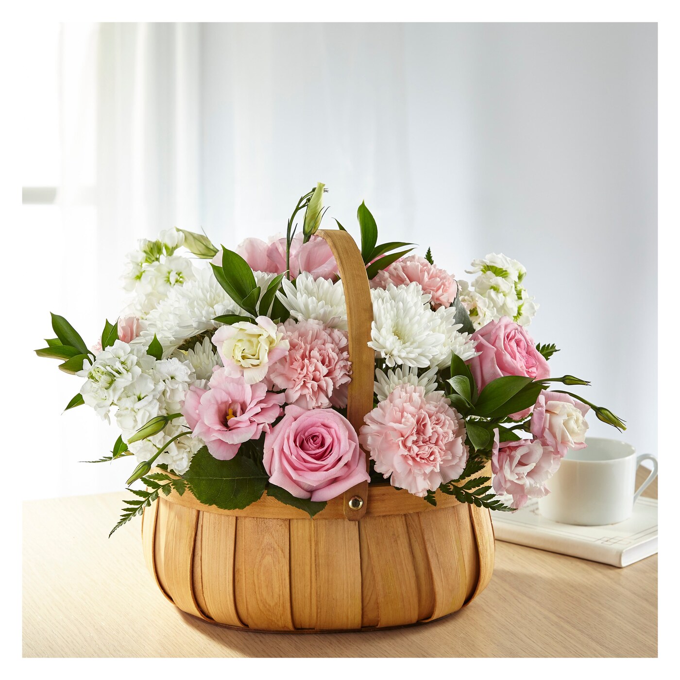 Always Graceful Basket flower arrangement