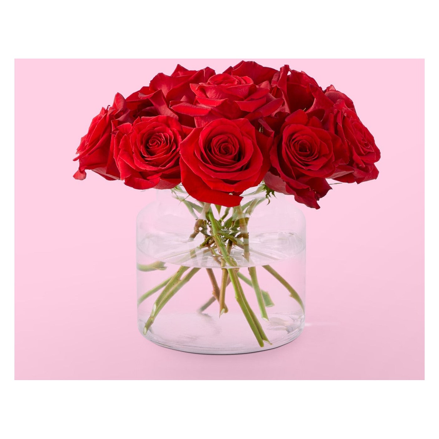 Cupid's Embrace Red Rose Bouquet flower arrangement