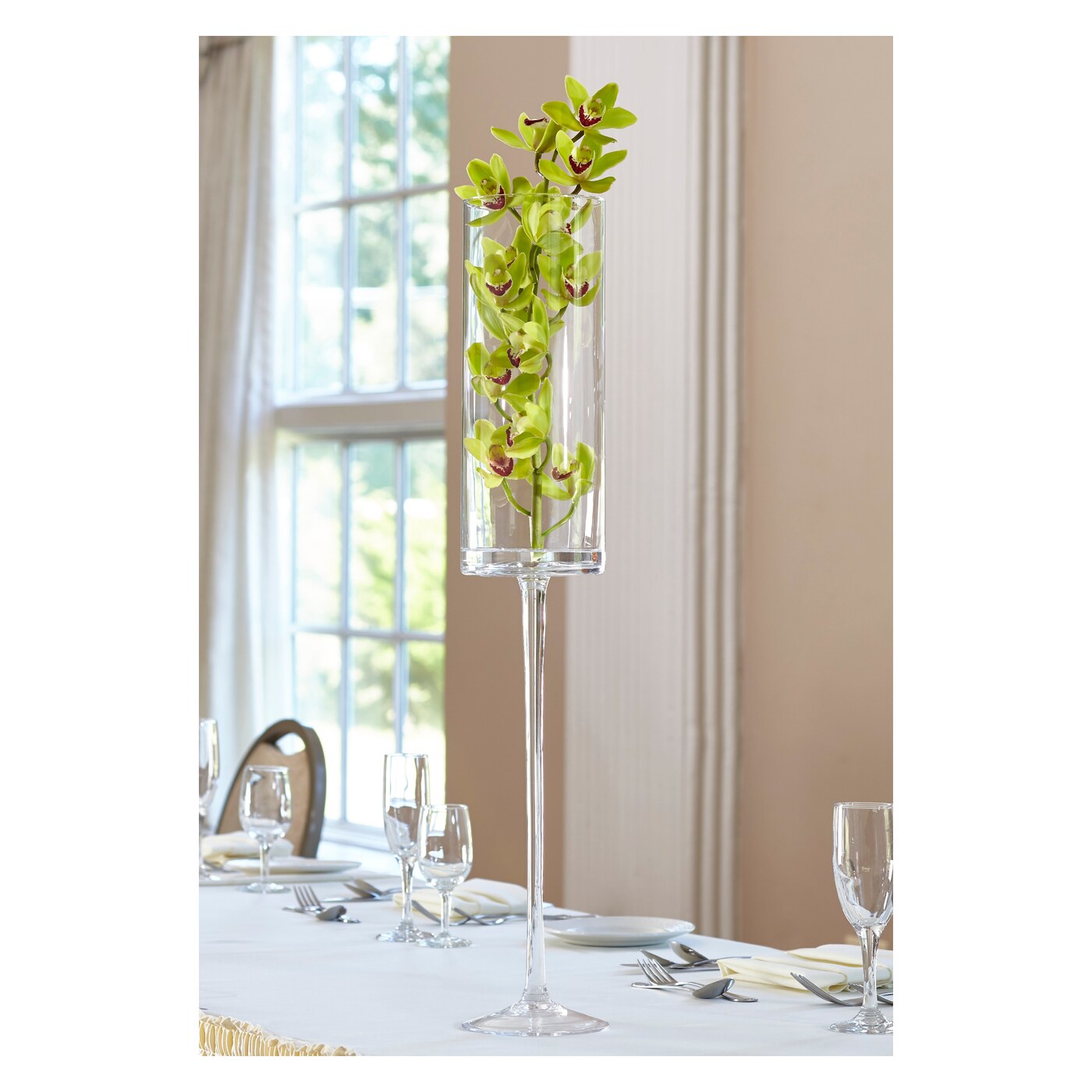 Green Mini Cymbidium Bouquet flower arrangement